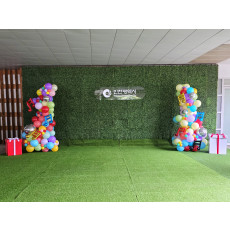 인천시민대축제 버스킹무대 기둥장식