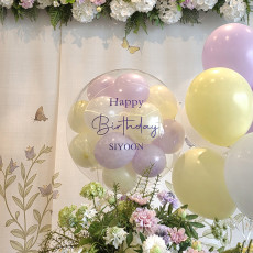 미니버블 레터링 풍선