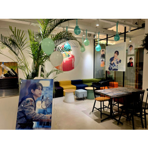 가수 안성훈님 콘서트 카페 장식