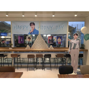 가수 안성훈님 콘서트 카페장식