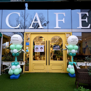 가수 안성훈님 콘서트 카페장식