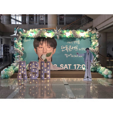 가수 안성훈님 콘서트 포토존 트러스 장식