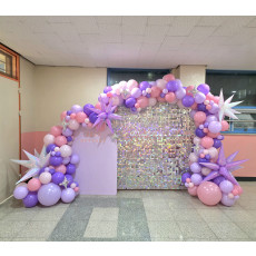 안양 샘모루초등학교 픽셀 포토존 장식