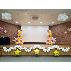 서울장월초등학교 병설유치원 졸업식 강당장식