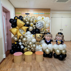 인천 삼산유치원 백월 포토존장식