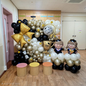 인천 삼산유치원 백월 포토존장식