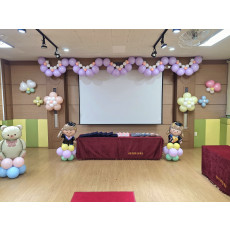 유치원 강당 장식