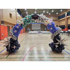 배곧 라라중학교 입구 아치