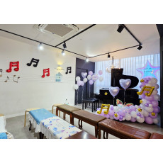 음악학원 연주회 풍선장식