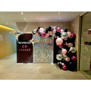네스프레소 본사 포토존 장식