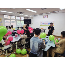 고잔초 학부모회 풍선아트 강의